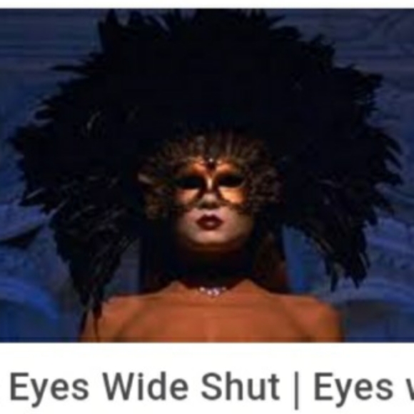 EYES WIDE SHUT Original Porcelain Venetian Mask - Picture 6 of 6